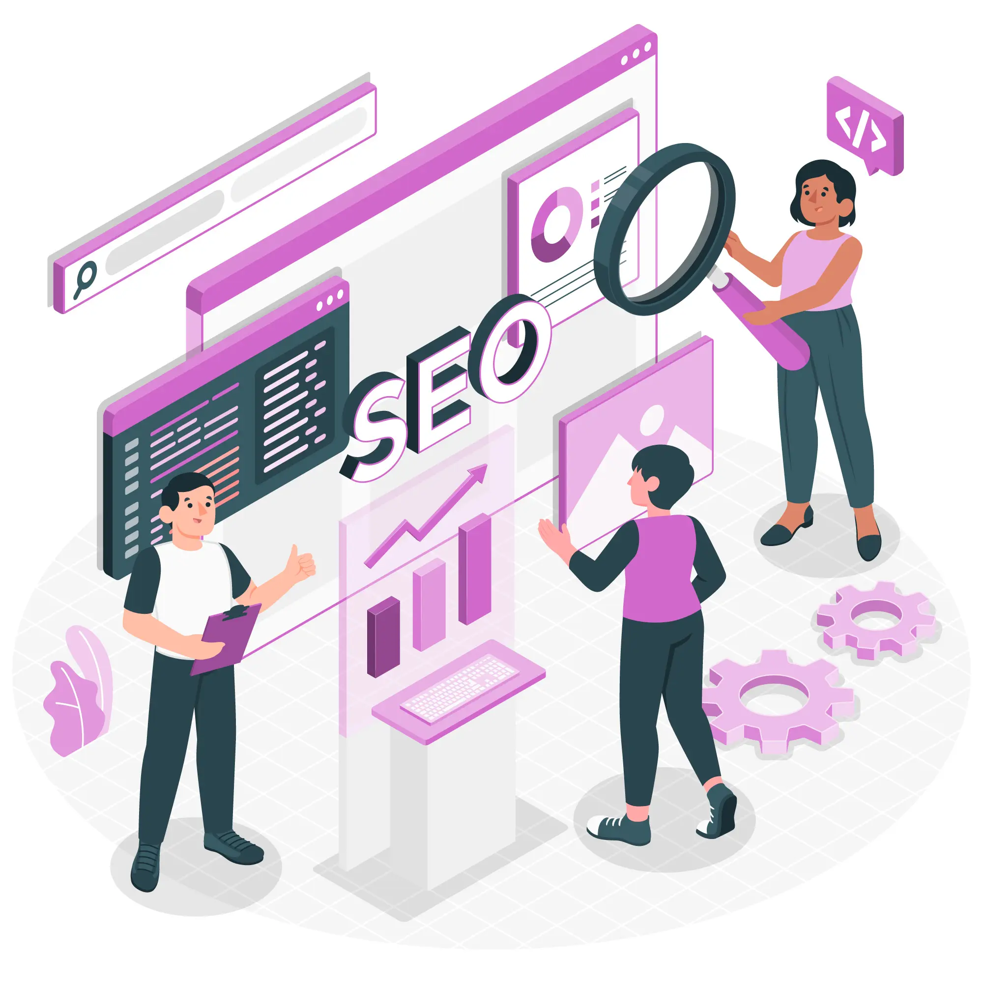 Search Engine Optimization services at Web Optrima